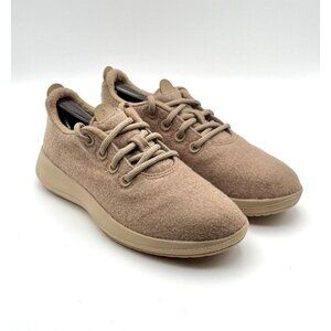 Allbirds Women's Size 9 Light Brown Wool Runners Moreno Wool - Pre Owned